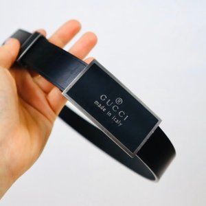 NEW Authentic Rare Vintage GUCCI Plated Belt